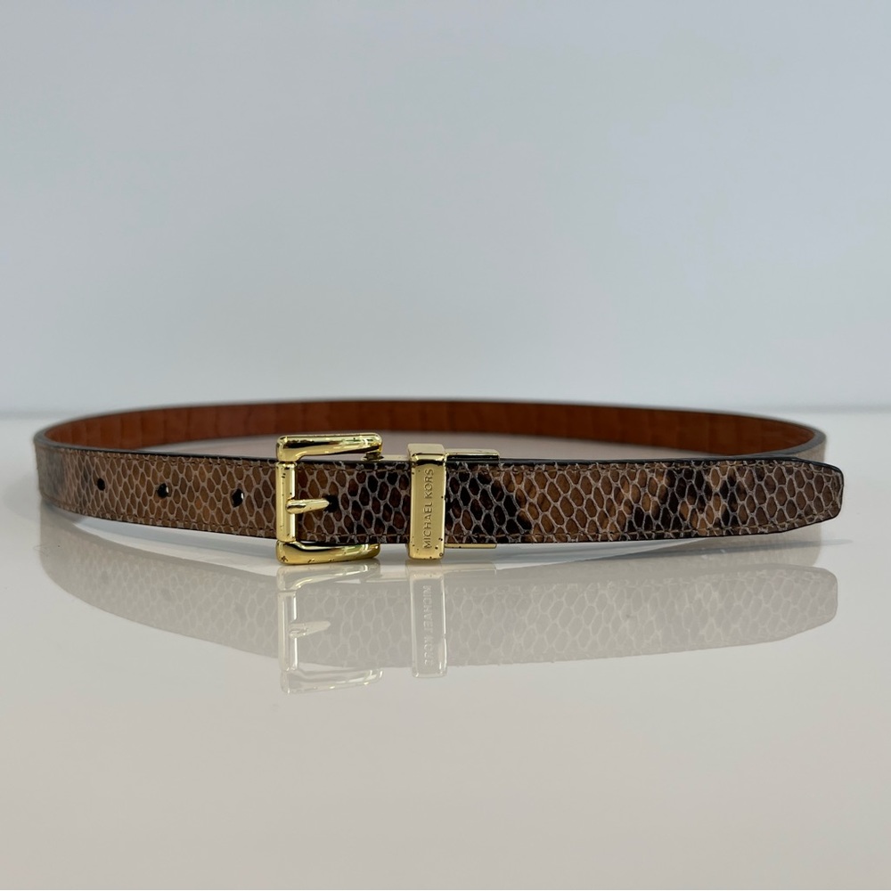 MICHAEL KORS REVERSIBLE BELT M NWOTS!